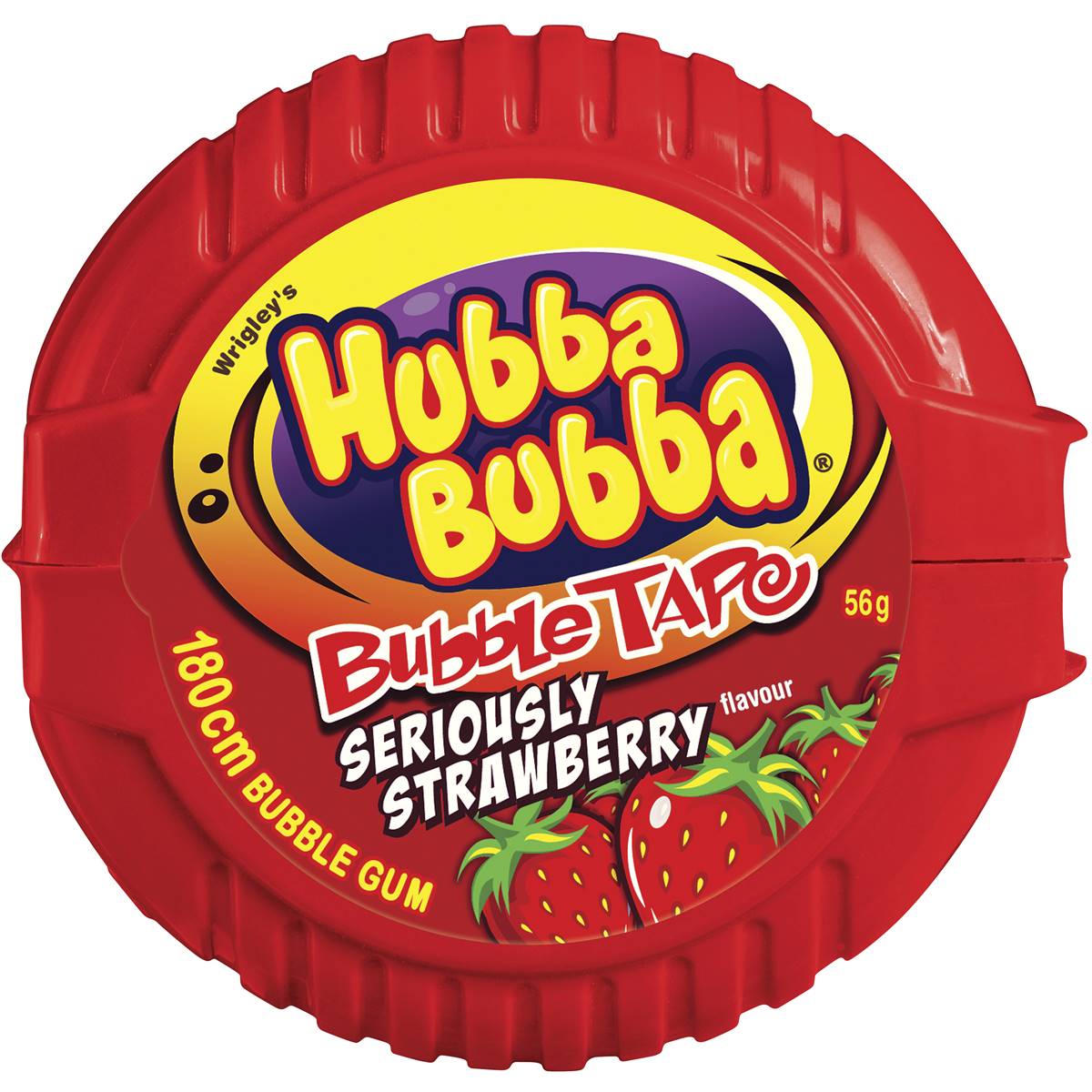 Wrigley Hubba Bubba Bubble Snappy Strawberry