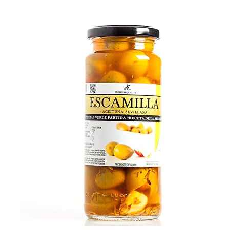 Escamilla祖傳醃製維爾達亞爾青橄欖(340G)